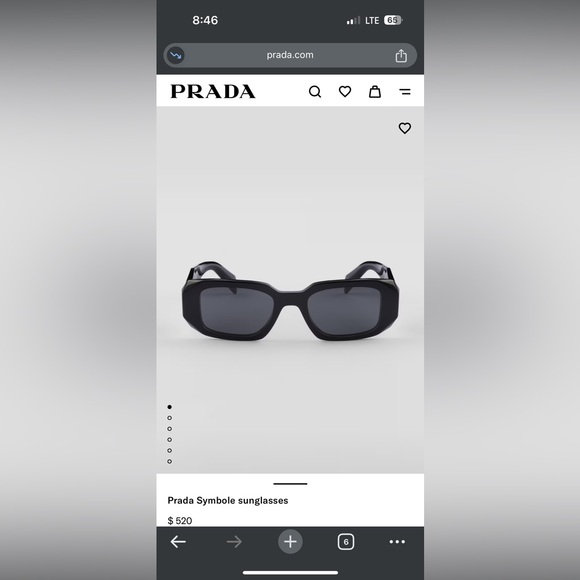 Prada Sunglasses - Picture 5 of 5